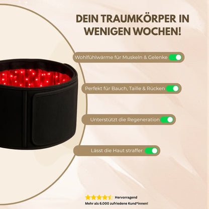 LumiBelt – Fettverbrennung & Schmerzlinderung